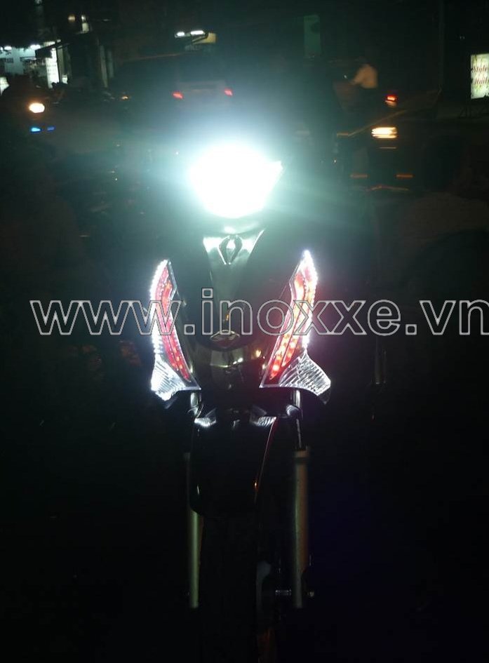 Độ đèn xe Sh 2012 _Đèn xenon siêu sáng 