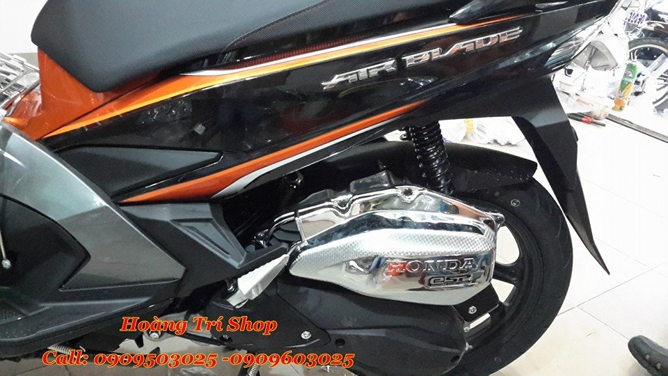 2016 Airblade car accessories - Chrome plated exhaust