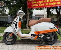 Bán Vespa GTS 125 ABS lên dàn đồ chơi hàng hiệu - Đầu tư hơn 40 triệu đồng phụ kiện