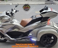 Honda PCX 3 bánh hóa Goldwing - Siêu phẩm độ độc nhất tại Hoàng Trí Shop