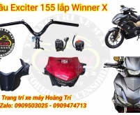 Winner X độ đầu đèn Exciter 155