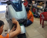 Dán keo xe Honda UC3