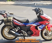 Honda Winner X nâng cấp dàn chân Racing Boy và phụ kiện Givi chính hãng