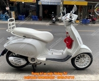 Lên đồ nhẹ cho Vespa Sprint bản Justin Bieber - tone trắng sang chảnh hết cỡ