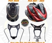 Baga giữa PCX 160 CNC không khoan lỗ