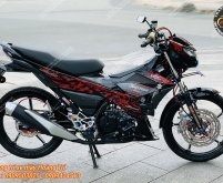 Độ kiểng Suzuki Satria phong cách HTR