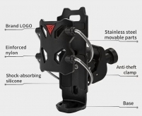 Giá đỡ chai nước MotoWolf DH1