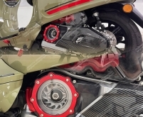 Ốp lốc nồi nhôm CNC trong suốt dành cho xe Vespa Sprint/Primavera và GTS