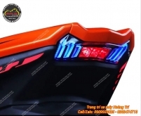 Cụm đèn hậu Led Audi NVX 2021-2023 tích hợp xi nhan Shark Power