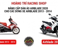 Độ dàn áo Airblade 2020 chính hãng cho xe Airblade 2013 - 2014