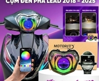 Cụm đèn pha bi cầu MTS-T500 dành cho Lead 2018-2025