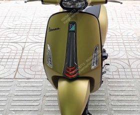Vespa Sprint S 125 2025 Limited Edition dán PPF nhám chuẩn màu sơn tại Hoàng Trí Shop