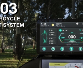 Màn hình Android ABSolute Rider A3 chính hãng