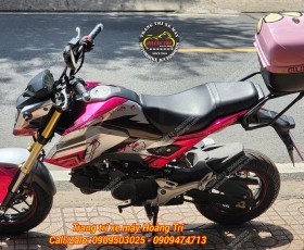 Honda MSX lên đồ chơi chính hãng - Cải thiện ánh sáng, ngoại hình và tiện ích tối đa