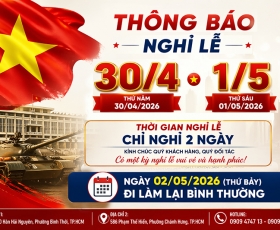 Thông báo lịch hoạt động Giỗ Tổ Hùng Vương và nghỉ lễ 30/4 - 1/5