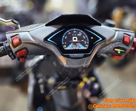 Độ đồng hồ Vespa full LCD cho xe Airblade