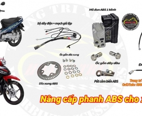 Độ phanh ABS cho xe Sirius