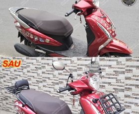 Baga trước xe Yamaha Latte kiểu Vespa