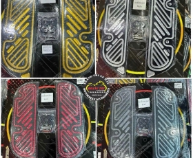 Thảm để chân Giorno 125  nhôm CNC Thái Lan