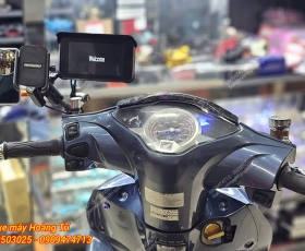 Lắp đặt màn hình Camera hành trình cho xe Future