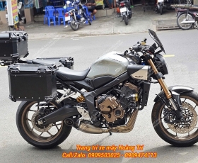 CB650R độ full baga và thùng nhôm