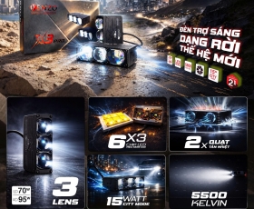 Đèn trợ sáng Kenzo X3 Pro