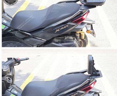Baga sau tựa lưng XMax 300 bật/gấp 2 chiều