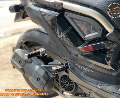 Độ gác chân phụ cho xe Zoomer X