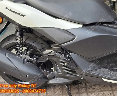 Gác chân phụ HTR nhôm CNC cho xe Yamaha NMAX