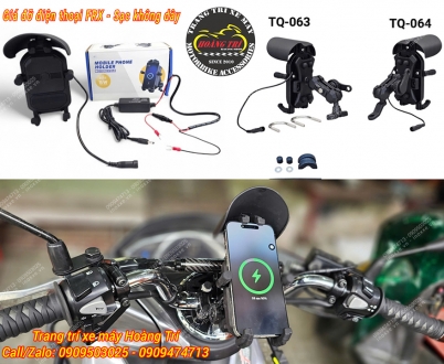 Giá đỡ điện thoại FRX tích hợp sạc không dây