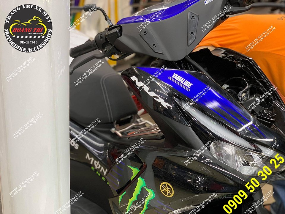 The NVX 2021 is being cared for by motorbike ppf stickers