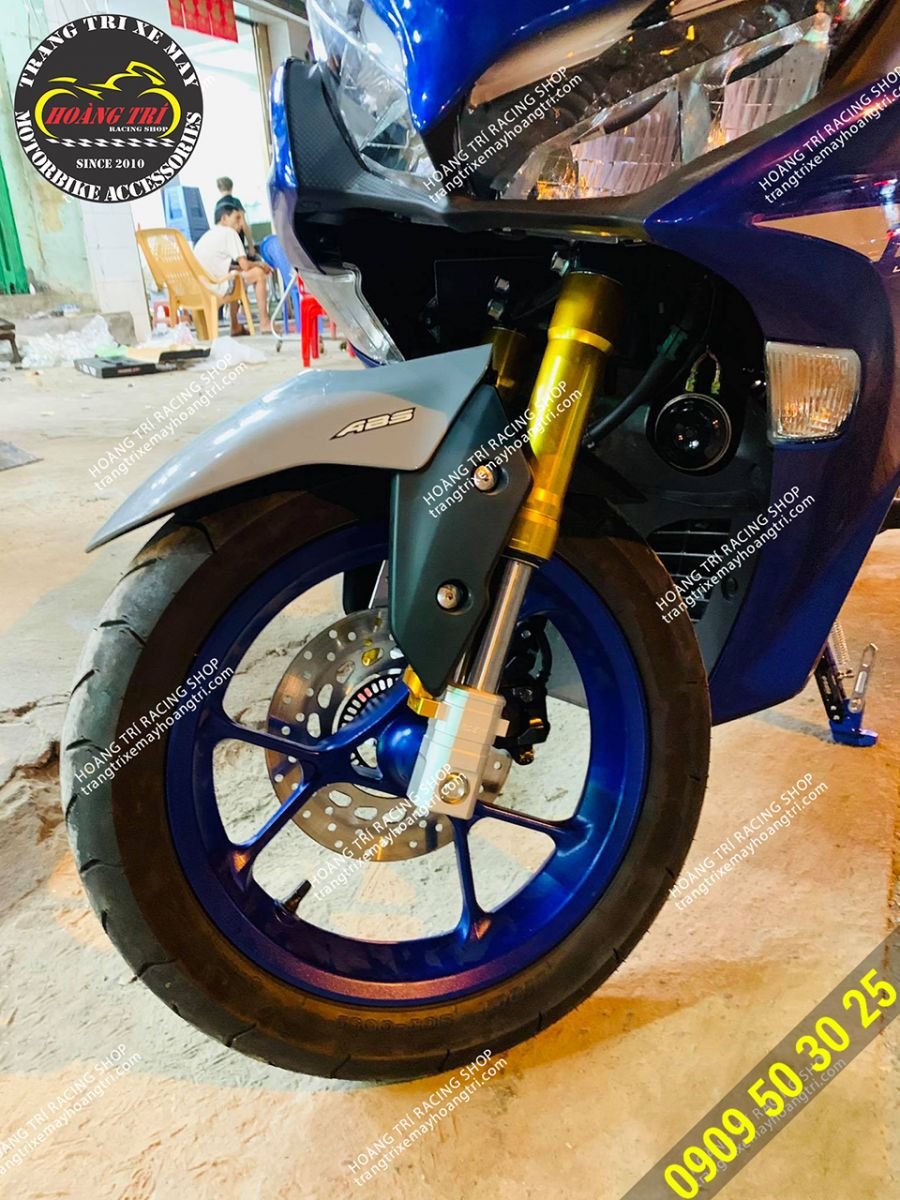 Upside Down Ride It fork is fitted as standard for the NVX 2021 series