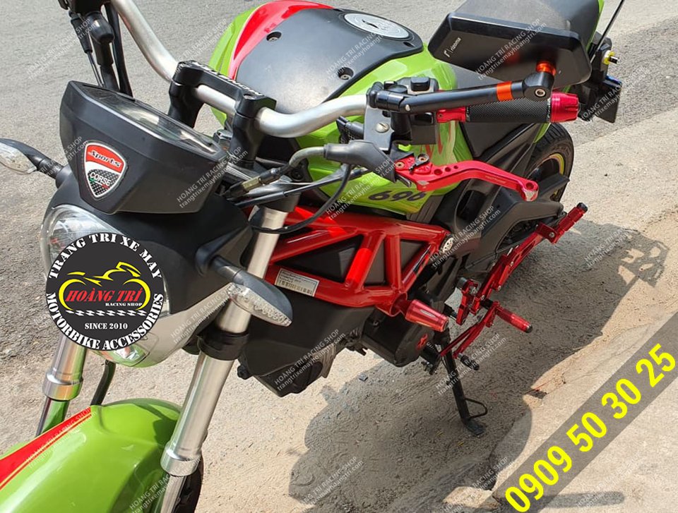 Ducati Mini Nâng Cấp Bộ Số Gãy Msx Cùng Nhiều Đồ Chơi Kiểu