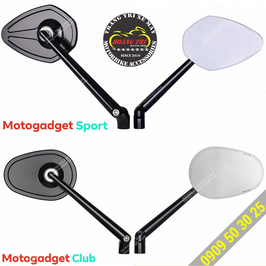 Motogadget glasses have 2 types Sport and Club