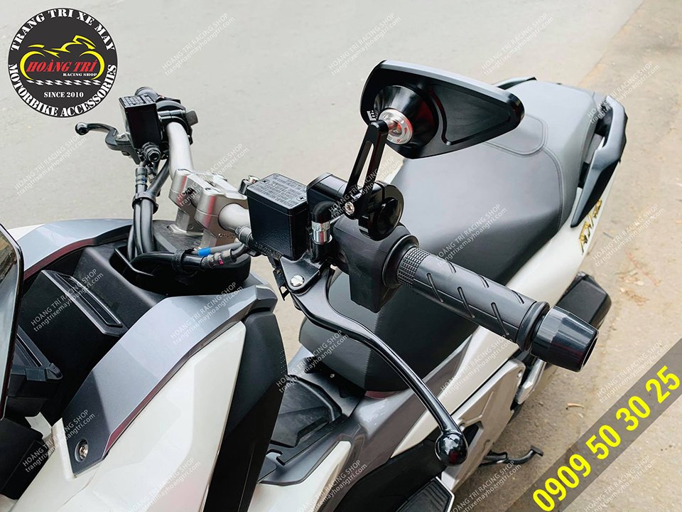 Kính hậu Motogadget X-MVR1 gắn chân kính ADV 150
