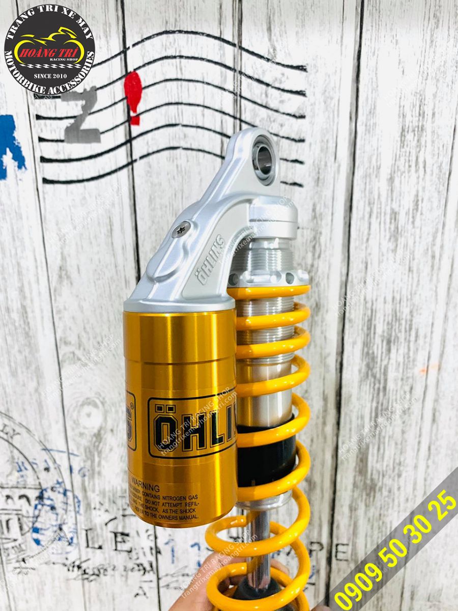 Products with traditional Ohlins standard quality gold color