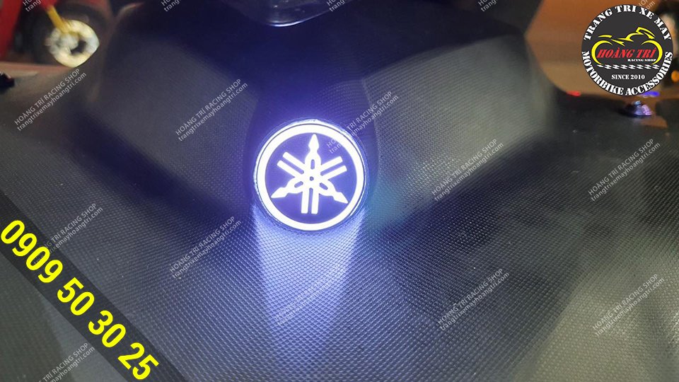 In addition, the customer also added a logo at the bottom of the lamp head