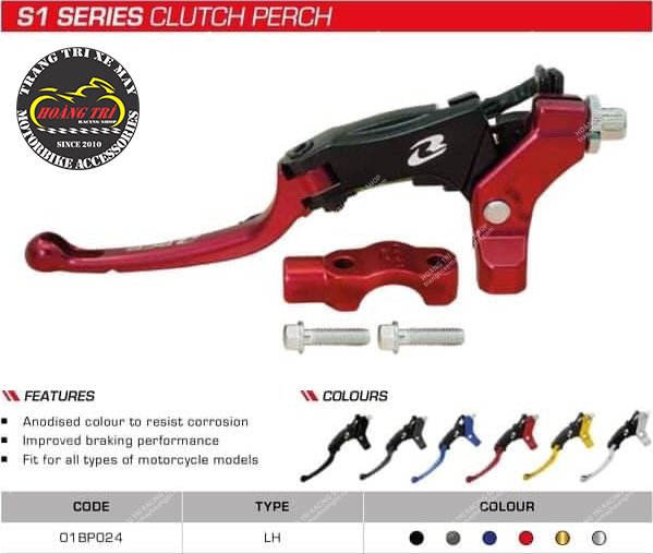 Genuine Racing Boy S1 rope clutch with 6 colors you can choose from