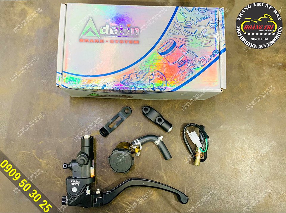 Full set of 5 accessories in Adelin PX7L dầu oil brake set