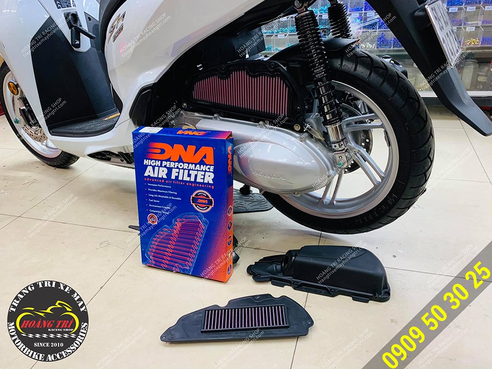 Air filter with a larger area helps your car get more air