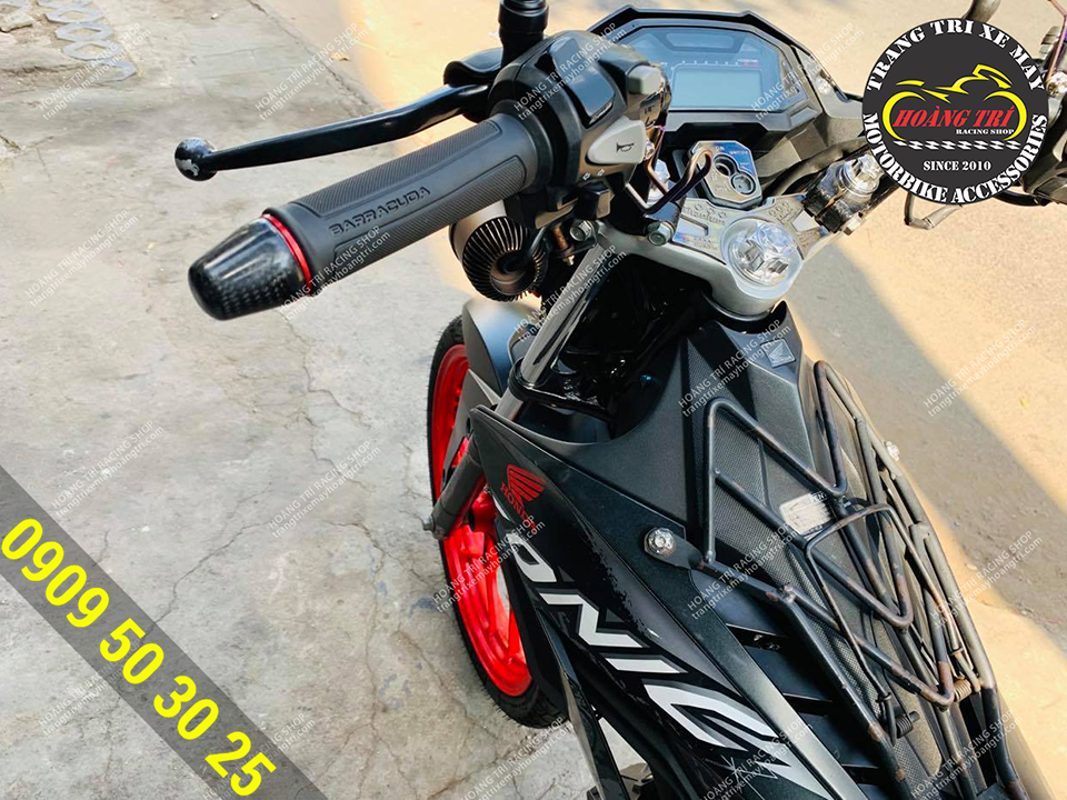 The left switch shackle CB650f equipped on Satria