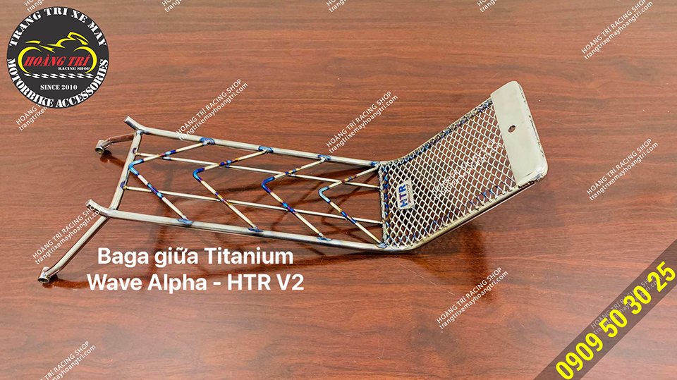 Cận cảnh baga giữa titanium HTR V2