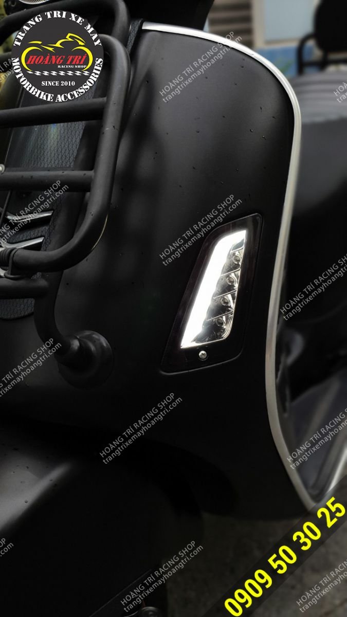 Xi nhan LED Tun (xi nhan trước) bên trái cho xe Vespa GTS