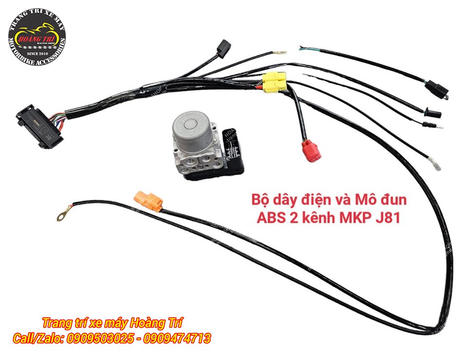 Bộ dây điện lắp cùng mô đun ABS 2 kênh MKP J81