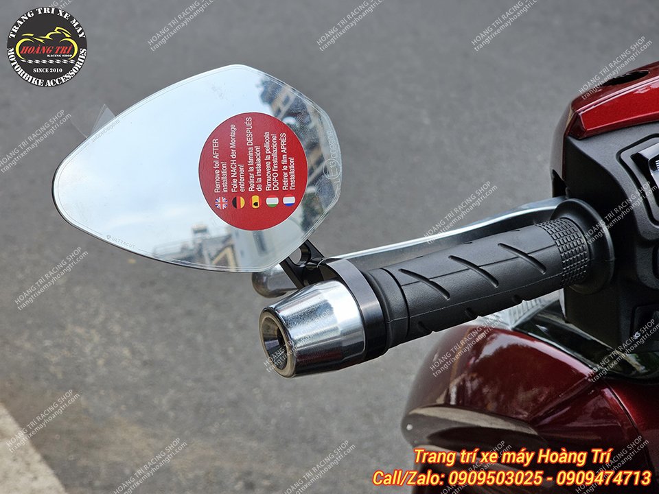 Hình ảnh kính hậu Motogadget mẫu Pace 5030 lắp cho Sh 350