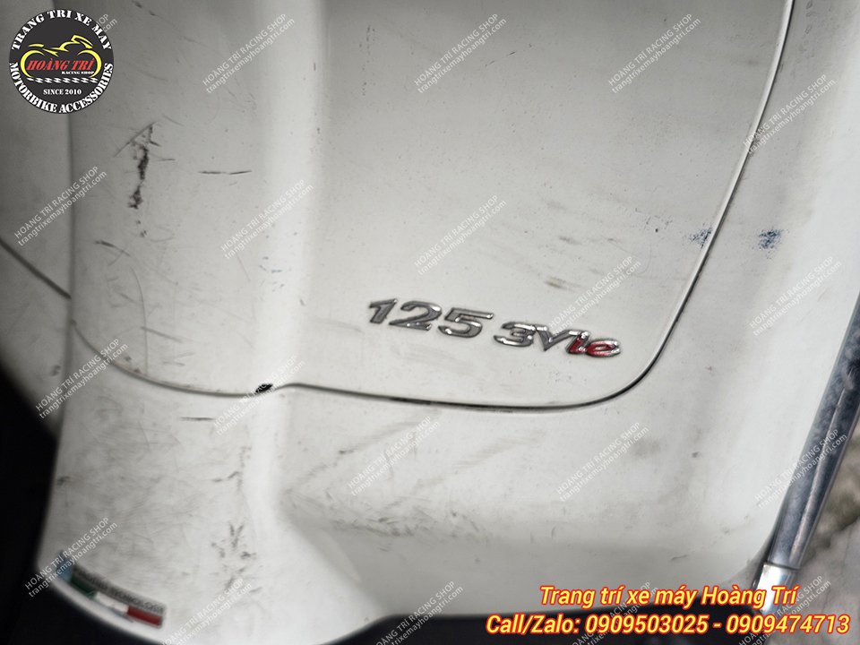 Những hình ảnh đầu tiên của xe Vespa Primavera 125 3Vie