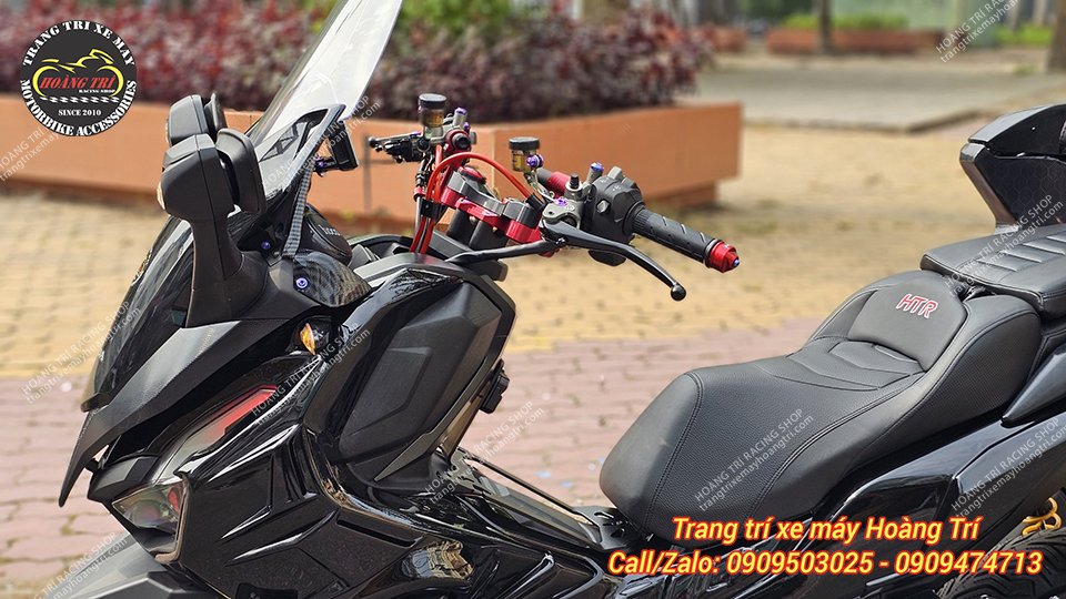 ADV 150 trang bị ghi đông Biker HO730 chính hãng Thái Lan