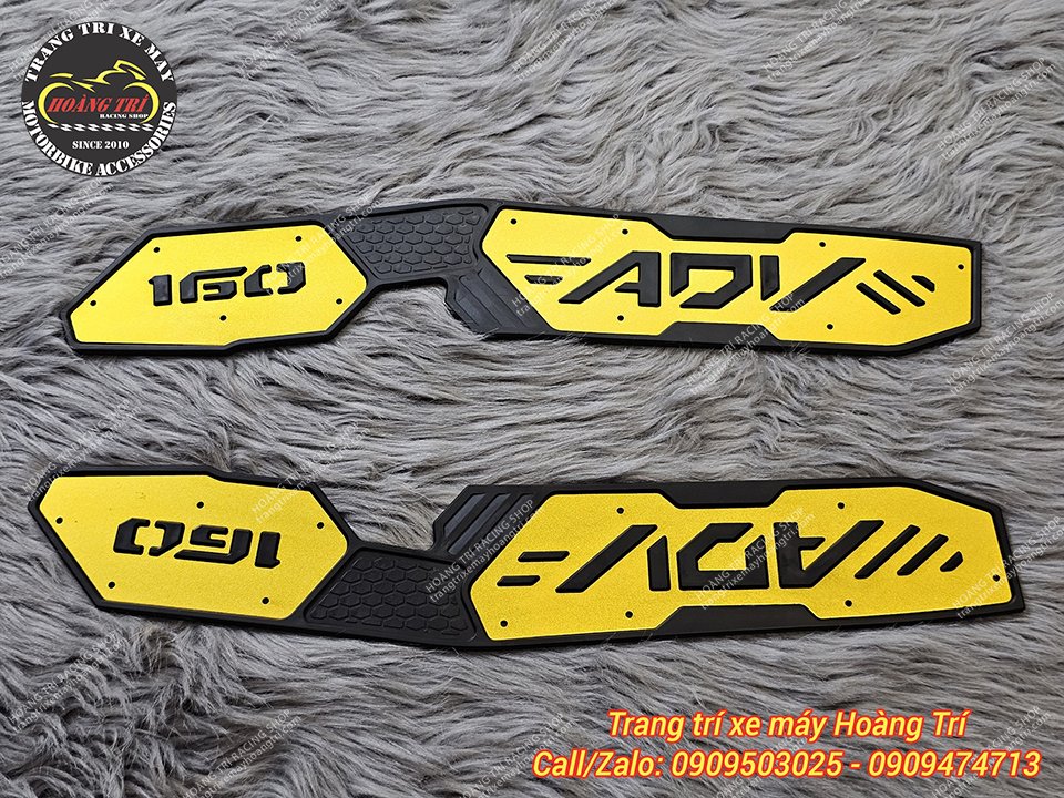 Thảm để chân nhôm FUX ADV 160 - Màu vàng