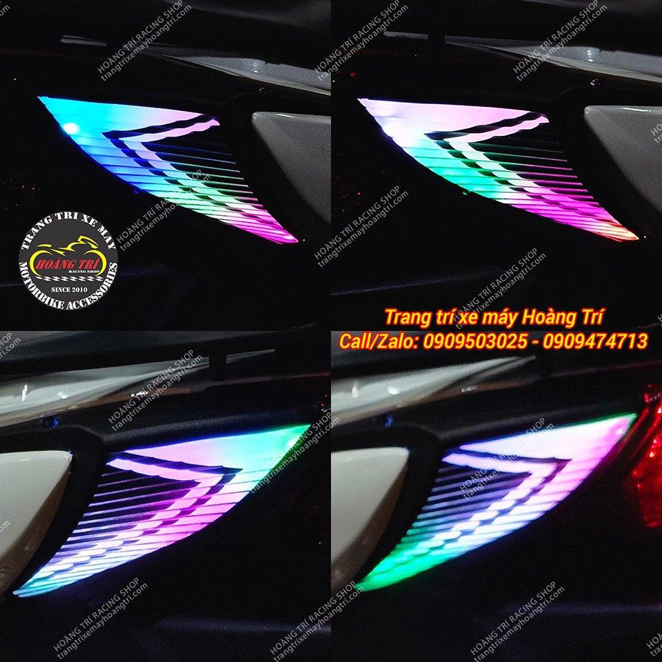 LED Audi i8 với hiệu ứng đổi màu đẹp mắt