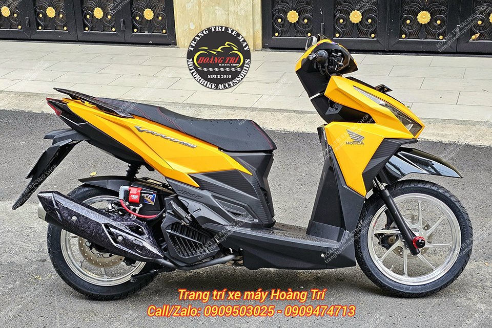 Vario 2018 đang trong quá trình độ đĩa sau